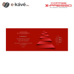 Karácsonyi ajándék kávé fémdobozban red