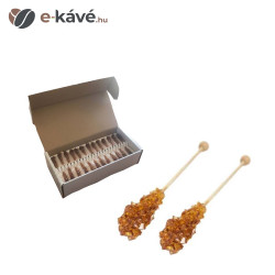 Barna kandiscukor pálca – lédig – hosszú – 100 db/csomag Barna kandiscukor pálca – lédig – hosszú – 100 db/csomag