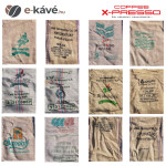 Kávés zsák több mintában Kávés zsák több mintában