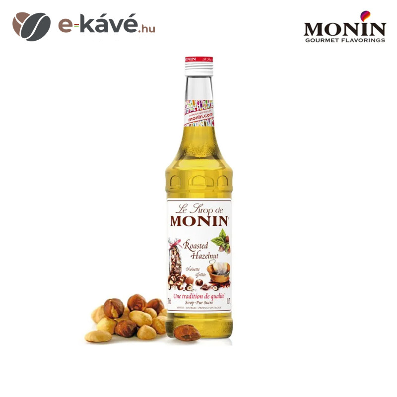 MONIN - Pörkölt mogyoró szirup 0,7L