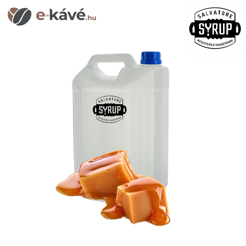 Salvatore - Karamell szirup 4l