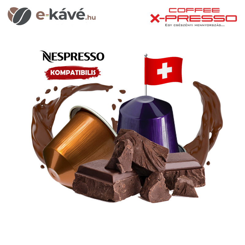 Coffee X-Presso - Aroma Svájci csoki 15 db